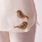 ( DELIVERY IN 25-30 DAYS ) WHITE COLOUR CHANDERI SILK CO-ORDS SET EMBELLISHED WITH ZARDOZI EMBROIDERY BY SIDDHAIKA
