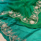 SHADED CHIFFON HAND EMBROIDERED SAREE EMBELLISHED WITH SEQUINS, CUTDANA & PEARL WORK