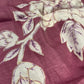 WINE COLOUR ART TUSSAR SILK SAREE EMBELLISHED ZARI KASAB EMBEROIDERY