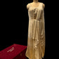 BEIGE COLOUR CHINON TWO IN ONE READYMADE SAREE EMBELLISHED WITH SEQUINS WORK