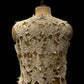 IVORY COLOUR ORGANZA PLAZZO WITH CROP TOP & CUT WORK KURTA EMBELLISHED WITH KARDHANA WORK