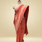 ORANGE PLANT-BASED SILK SAREE