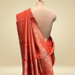 ORANGE PLANT-BASED SILK SAREE