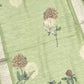 MINT GREEN PRINTED ZARI MUNGA COTTON UNSTICHED SUIT