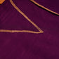 PURPLE BUTTERFLY-THEMED UNSTITCHED SUIT SET WITH ORGANZA DUPATTA