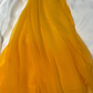 YELLOW SHADED CHIFFON SAREE WITH MATCHING BLOUSE - Versatile & Stylish