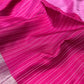 PINK COLOUR PURE KANJIVARAM SILK SAREE WITH ZARI BORDER