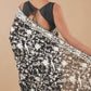 BLACK COLOUR PARSI (GARA) EMBROIDERED ORGANZA SAREE
