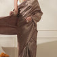 COFFEE COLOUR BANARASI BROCADE SAREE