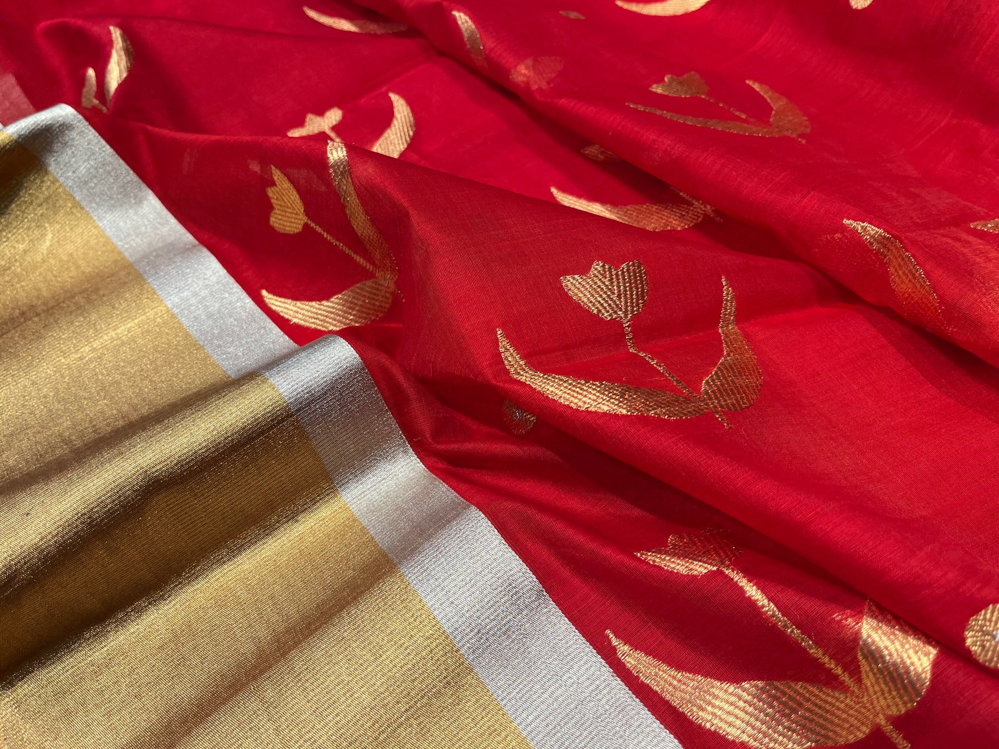 Chanderi handloom saree | Chanderi, Ashok Nagar, Madhya Pradesh | Anar B2B  Business App