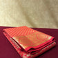 RED COLOUR KANJIVARAM SAREE HIGHLIGHT WITH ZARI WEAVE