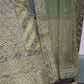 PISTA GREEN COLOUR PURE ORGANZA HAND EMBROIDERED LEHENGA EMBELLISHED WITH CUTDANA WORK