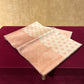 OFF WHITE COLOUR SEMI SILK SAREE WITH ZARI WEAVE