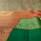 RED COLOUR PURE KANJIVARAM SILK SAREE WITH ZARI WEAVE & CONTRAST BLOUSE