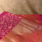 RANI COLOUR KANJIVARAM SILK SAREE HIGHLIGHT WITH ZARI WEAVE