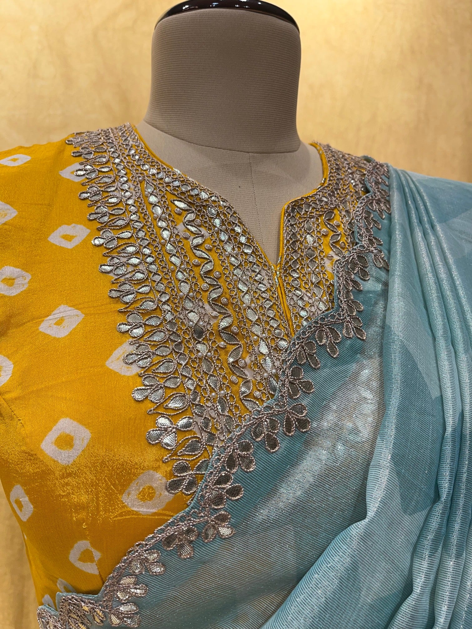 Astonishing Brown Tussar Silk With Zari Designer Saree Online & Ready Made  Blouse - RJ Fashion